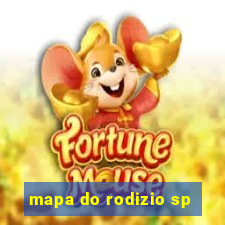 mapa do rodizio sp